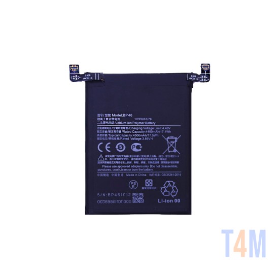 Battery BP46 for Xiaomi 12/Xiaomi 12X 4500mAh